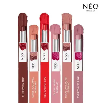 NEO Make Up Długotrwała pomadka do ust w sztyfcie: 06 SWEET CARAMEL MORNING, 3,5 g
