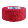 StokBan bandaż elastyczny, samoprzylepny, 4,5 m x 2,5 cm, czerwony, 1 szt.