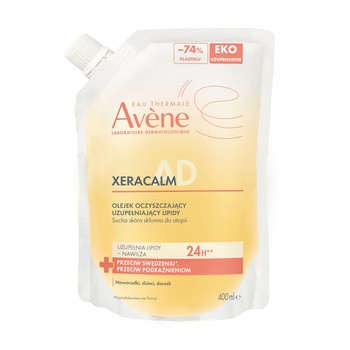 Avene Xera Calm A.D, uzupełniający lipidy olejek oczyszczający, uzupełnienie, 400 ml
