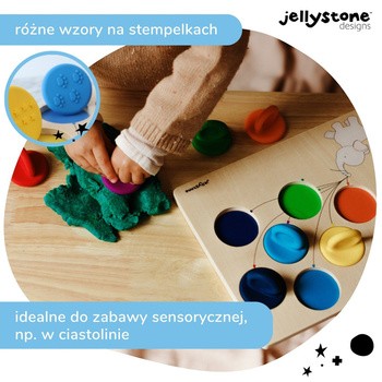 Jellystone Designs, balonowy sorter, tęczowy, 1 szt.