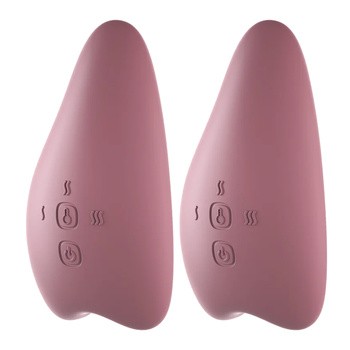 Momcozy Rozgrzewający masażer i wibrujący laktacyjny A1, 2 szt.