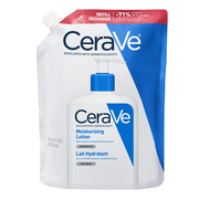 CeraVe, nawilżająca emulsja dla skóry normalnej, suchej i bardzo suchej, opakowanie uzupełniające refill, 473 ml