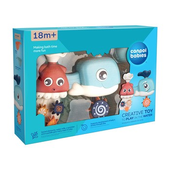 Canpol Babies, zabawka kreatywna do zabawy w wodzie, 1 szt.