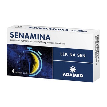 Senamina, 12,5 mg, tabletki powlekane, 14 szt.