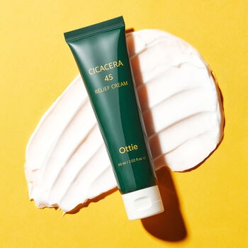 OTTIE Cicacera 45 Relief Cream, krem łagodzący z wąkrotą azjatycką, 60 ml