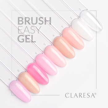 Claresa Brush Easy Gel 5, żel do paznokci, 5 g