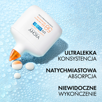 Vichy Capital Soleil, fluid nawilżający SPF50 PA+++, 50 ml