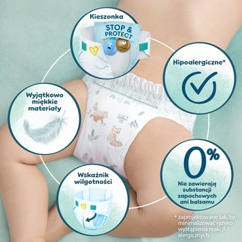 Pampers Harmonie 1, New Baby (2-5 kg), pieluszki jednorazowe, 180 szt.