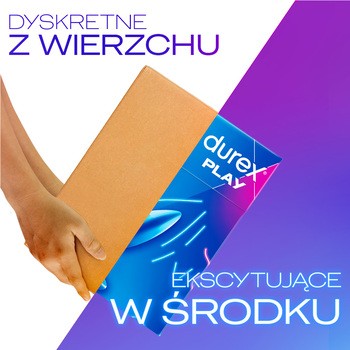 Durex Play Vibrating Butt, wibrująca zatyczka analna, 1 szt.