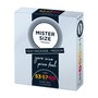 Mister Size, prezerwatywy, 53 mm, 57 mm i 60 mm, pakiet próbny średni, 3 szt.