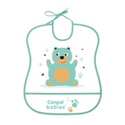Canpol Babies, śliniak zmywalny miękki CUTE ANIMALS miś, zielony, 1 szt. https://azcdn.doz.pl/image/d/product/135aa9ae-scale-180x180.png