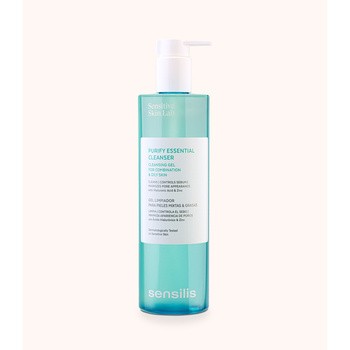 Sensilis Purify Essential Cleanser, seboregulujący żel oczyszczający, 400 ml