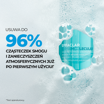 La Roche-Posay Effaclar, żel oczyszczający pory i redukujący sebum dla skóry tłustej, 400 ml