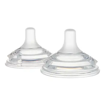 Canpol Babies, antykolkowy smoczek dwustrefowy Natural Shape, 3 m+, 2 szt.