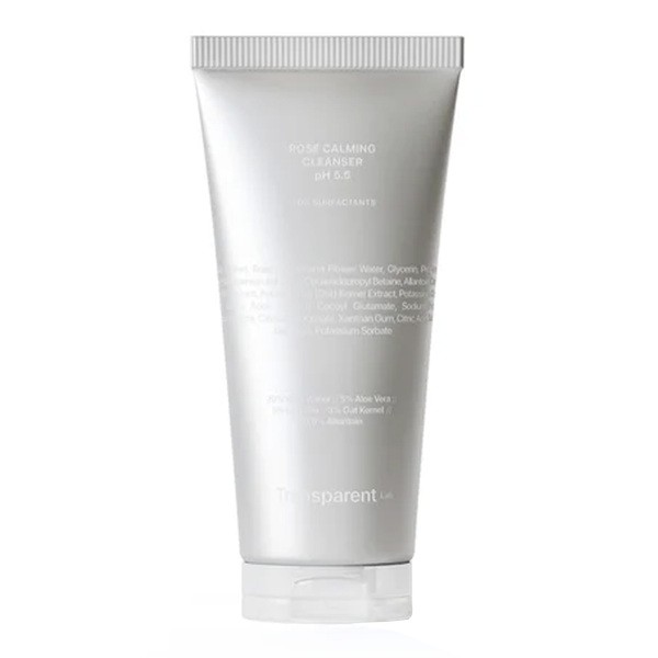 Transparent Lab Transparent Lab Rose Calming Cleanser, łagodny żel do oczyszczania twarzy, 150 ml — Składniki i ocena