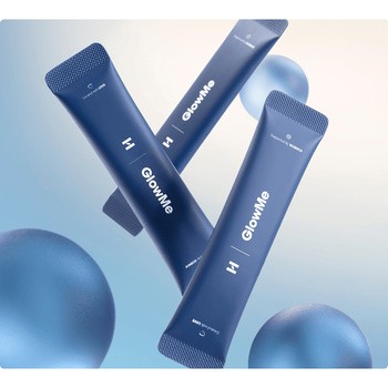 Health Labs GlowMe, saszetki z proszkiem, smak malina-borówka, 30 szt.