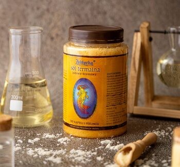 Zabłocka, jodowo-bromowa sól termalna do kąpieli i peelingu, 1 kg