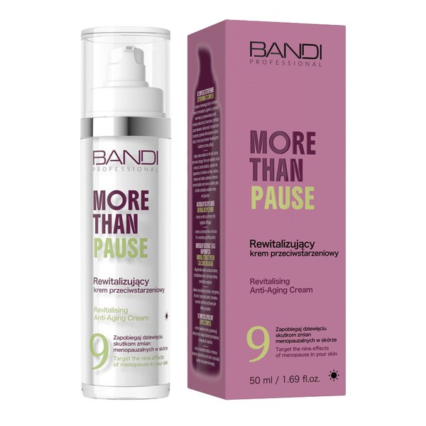 Bandi Professional Bandi More Than Pause, rewitalizujący krem przeciwstarzeniowy, 50 ml — Składniki i ocena