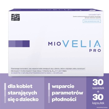 Miovelia PRO, kapsułki, 30 szt. + saszetki, 30 szt.