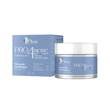AVA Pro4Biotic, krem aktywnie nawilżający do twarzy, 50 ml