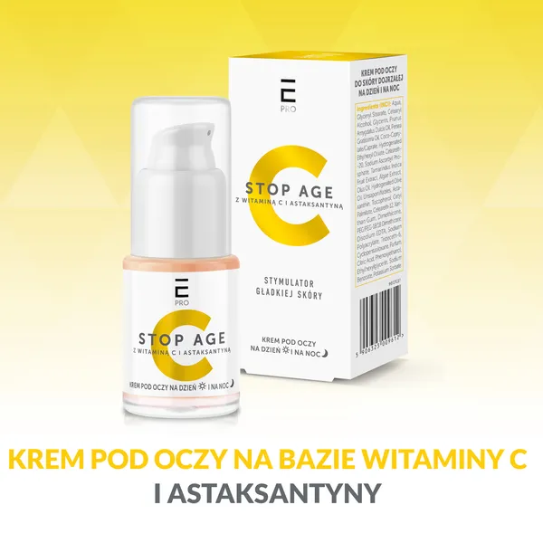 Крем для кожи вокруг глаз Enilome Pro Stop Age питательный, увлажняющий, 15 мл — фото 2