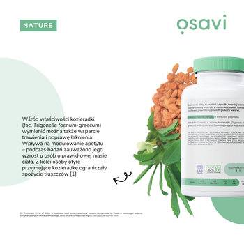 Osavi Kozieradka 550 mg, kapsułki twarde, 60 szt.