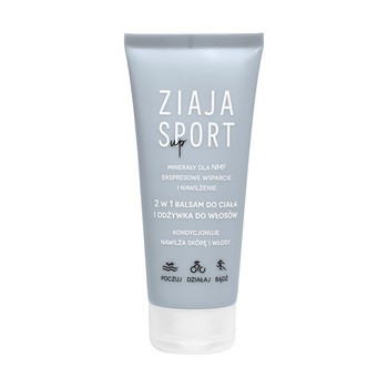 Ziaja Sport Up, Balsam do ciała i odżywka 2 w 1, 200 ml