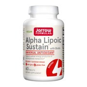 Jarrow Formulas, Alpha Lipoic Sustain 300 mg with Biotin, tabletki, 60 szt. https://azcdn.doz.pl/image/d/product/2cb4edc8-scale-180x180.png