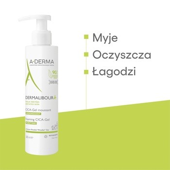 Aderma Dermalibour+ CICA, żel do mycia, 200 ml