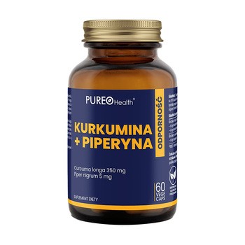 Pureo Health Kurkumina + piperyna, kapsułki, 60 szt.