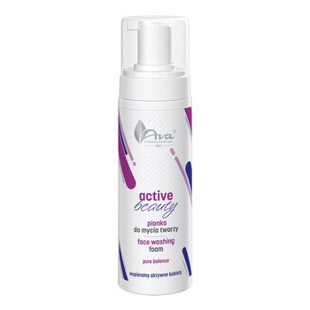 AVA Active Beauty, pianka do mycia twarzy, 150 ml