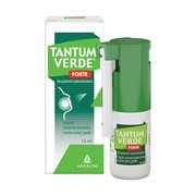 Tantum Verde Forte, 3 mg/ml, aerozol do stosowania w jamie ustnej i gardle, 15 ml