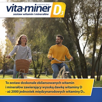 Vita-miner D3, tabletki, 60 szt.