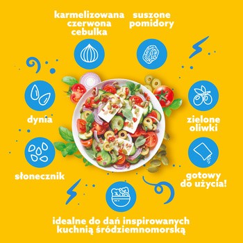 Bakalland, chrupiący mix do sałatek, grecki, 100 g