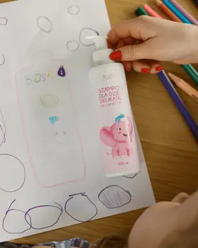 Bosko Cosmetics, szampon dla dzieci, delikatny od 3 roku życia, 200 ml