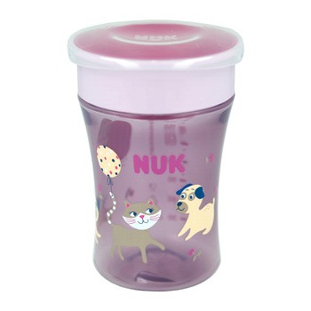 Nuk Magic Cup, kubek 8m+, różowy, 230 ml