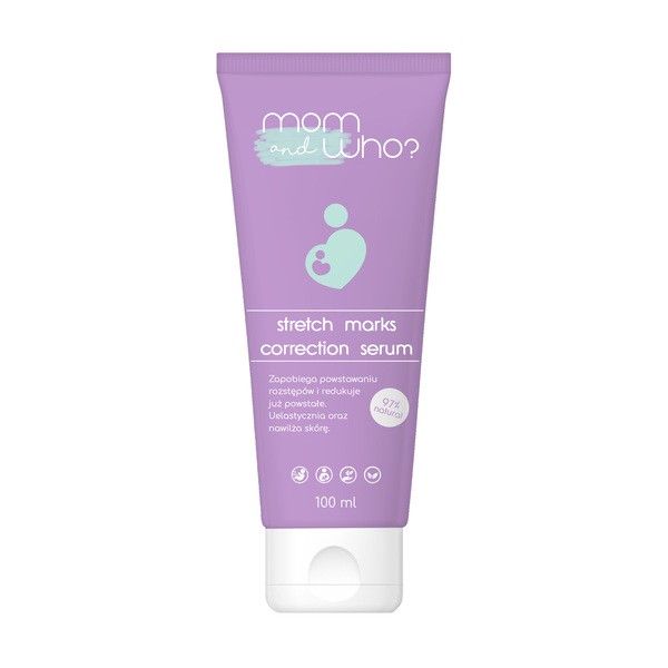 Mom &amp; Who?, serum gegen Dehnungsstreifen für Damen in Schwangerschaft, 100 ml