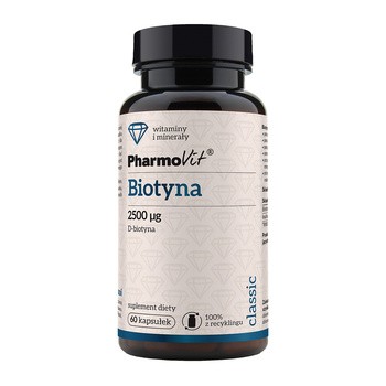 Pharmovit Biotyna 2500 µg, kapsułki, 60 szt.