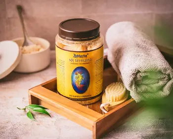 Zabłocka, jodowo-bromowa sól termalna do kąpieli i peelingu, 1 kg