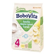 alt BoboVita, kaszka mleczno-ryżowa, banan, 4m+, 230 g