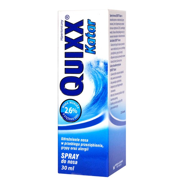 QUIXX NASAL SPRAY - A sneeze