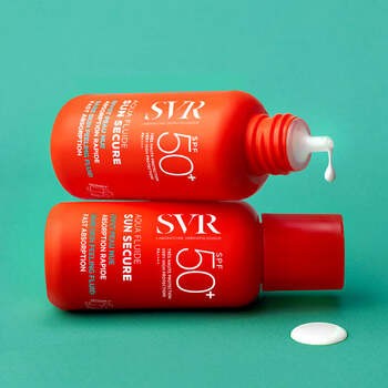 SVR Sun Secure Aqua Fluide, niewidoczny fluid SPF50+, 50 ml