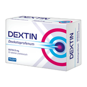 Dextin, 25 mg, tabletki powlekane, 30 szt.