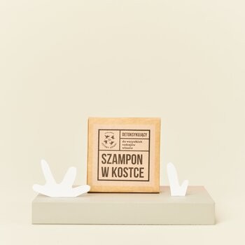 Mydlarnia 4 Szpaki, detoksykujący szampon w kostce, 75 g