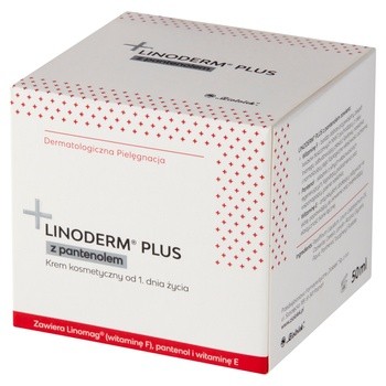 Linoderm Plus, krem z pantenolem, 50 ml