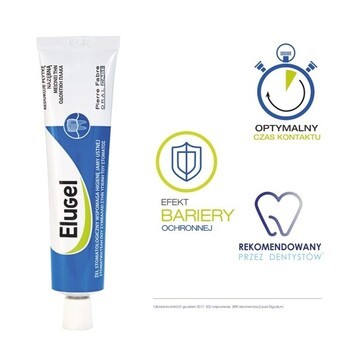 Zestaw Eludril Classic, płyn do płukania jamy ustnej, 200 ml + Elugel, żel stomatologiczny wspomagający higienę jamy ustnej, 40 ml