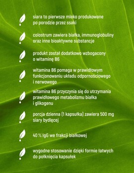 Essensey Colostrum Bydlęce, kapsułki, 90 szt.
