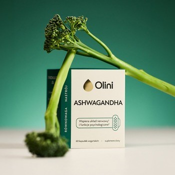 Olini, Ashwagandha, kapsułki, 60 szt