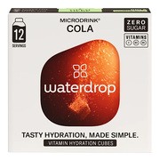 Waterdrop, Microdrink Cola, kostki musujące do przygotowania napoju, 2,1 g x 12 szt. https://azcdn.doz.pl/image/d/product/1d080c5c-scale-180x180.png