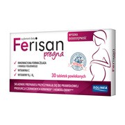 Ferisan Pregna, tabletki powlekane, 30 szt.
